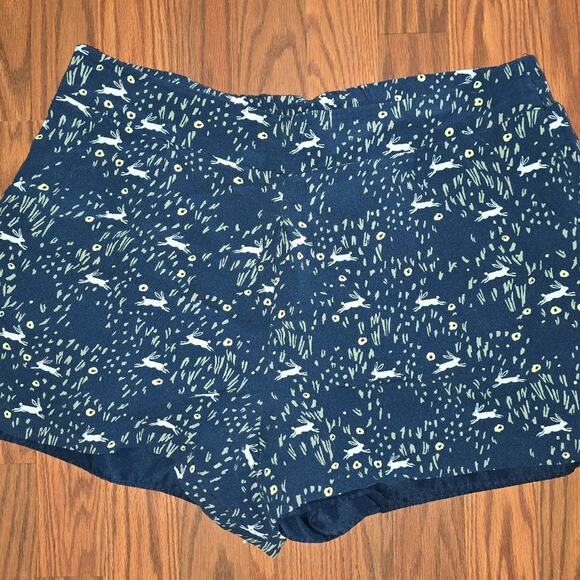 Disney Pants - Disney Lauren Conrad Womens Blue Shorts Rabbit Pull On Pockets Size L